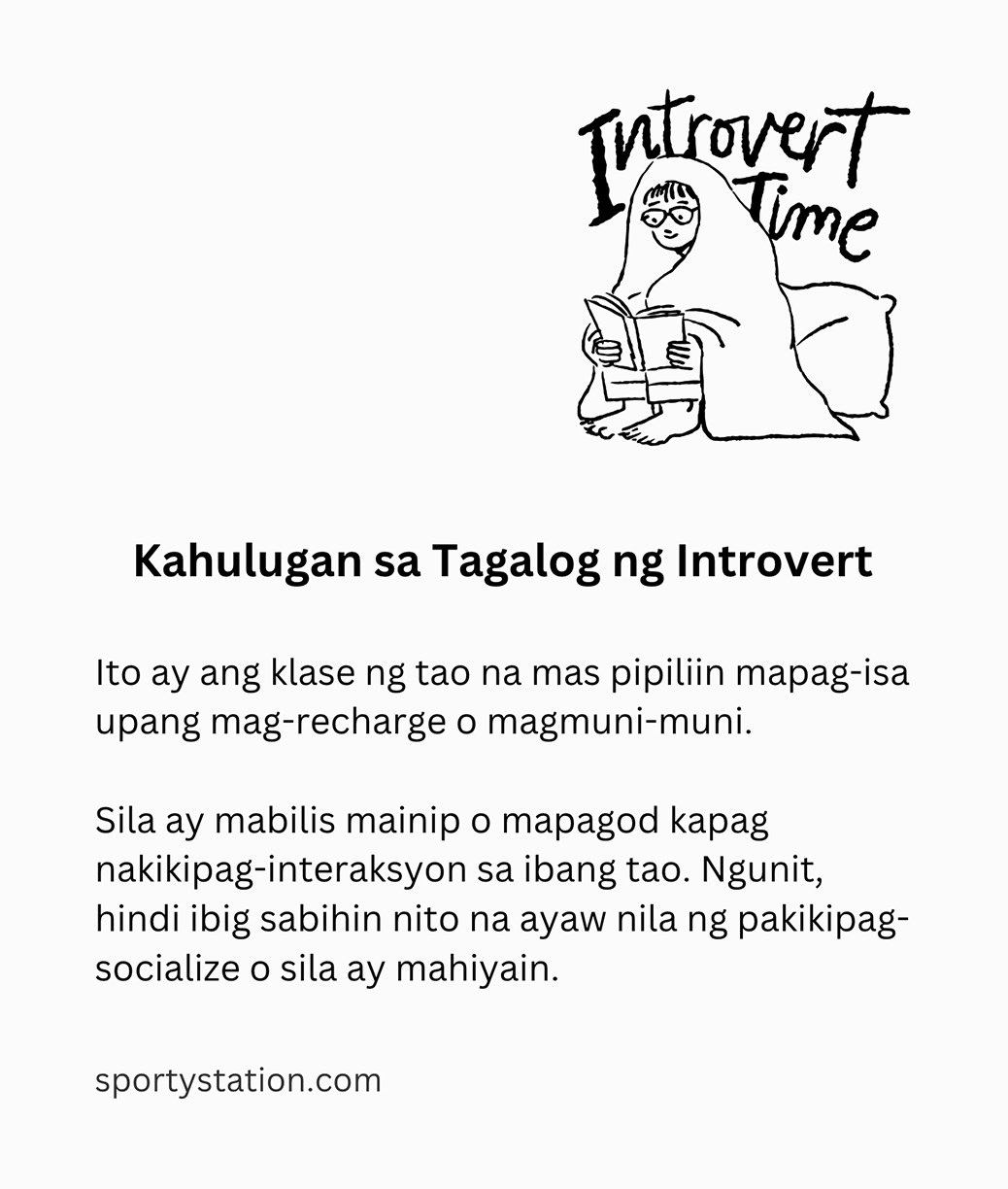 tagalog ng introvert infographic