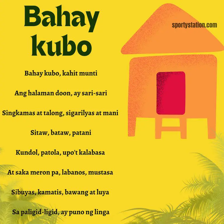 Bahay Kubo Lyrics: A Popular Folk Song From the Philippines