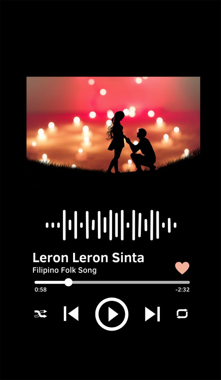 Leron Leron Sinta Lyrics – Filipino Folk Song